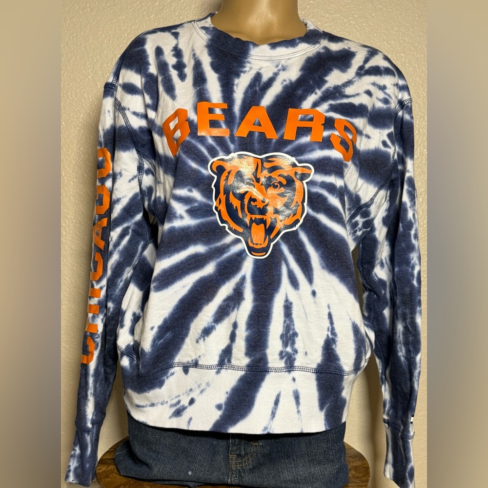 Chicago Bears Tommy Hilfiger Tie-Dye Sweatshirt